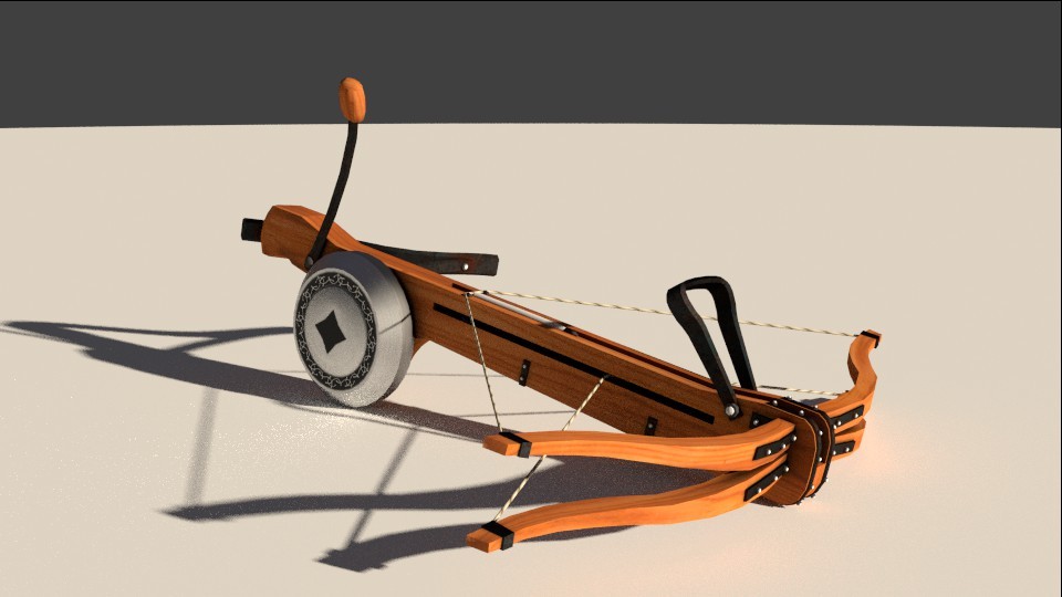 Dual-bow crossbow - Cycles preview image 1